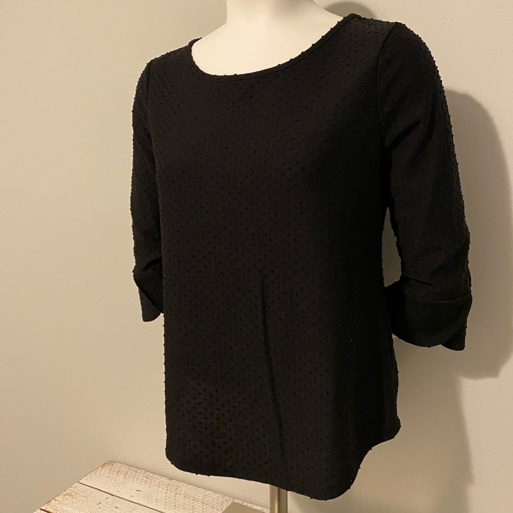 Womens XS Black Blouse